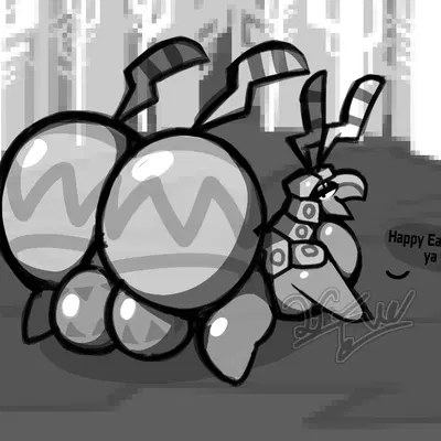 mono (atychiphibian) (easter, nintendo) created by atychiphibian