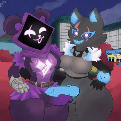 adventure peely, lil split (fortnite), pack leader highwire (epic games, fortnite) created by zolnix