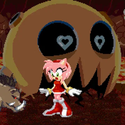 amy rose, the deadly six, zeena (project x love potion disaster, sega) created by mykiio