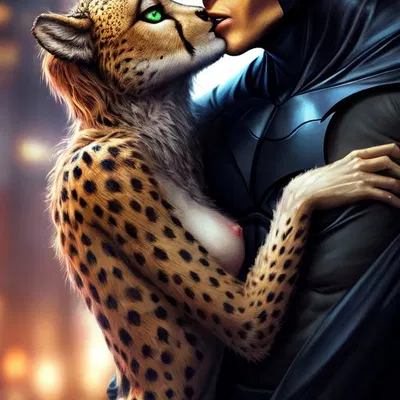 batman (character), cheetah (dc) (batman (series)) created by nocheamante