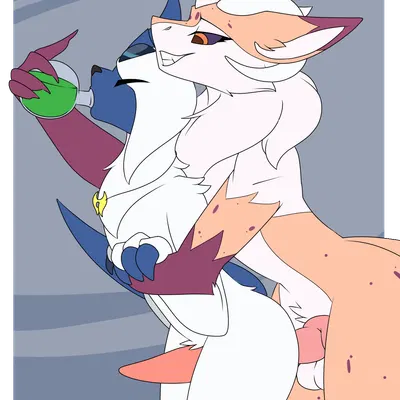 fan character, mocha (dash4462), white claw (kerasol7) (nintendo, pokemon) created by nightdazed