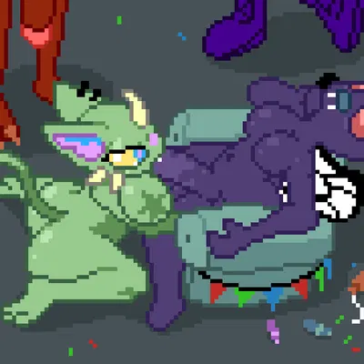 gaz (gazaster), salami (gazaster) (nintendo, pokemon) created by toilet man