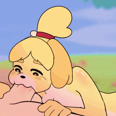 isabelle (animal crossing) (animal crossing, nintendo) created by sugaredpet