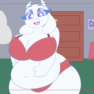 kris dreemurr, toriel (deltarune, undertale) created by startlin