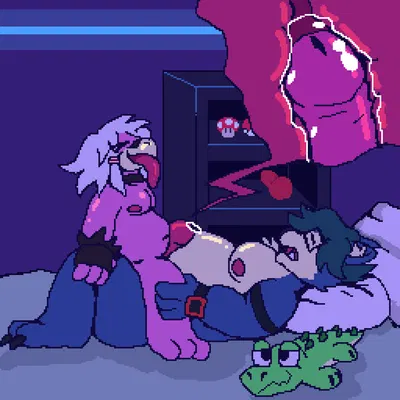 pink sucker (character) (found me (h8rny drag0ny), nintendo) created by bettyfox