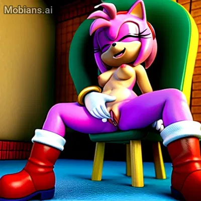 amy rose (sega, sonic the hedgehog (series)) created by mobians.ai