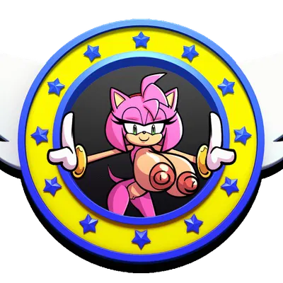 amy rose (sega, sonic the hedgehog (series)) created by sachasketchy
