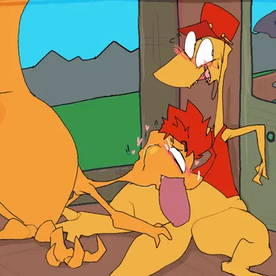 mr. conductor, mrs. conductor (dinosaur train, pbs) created by roksim