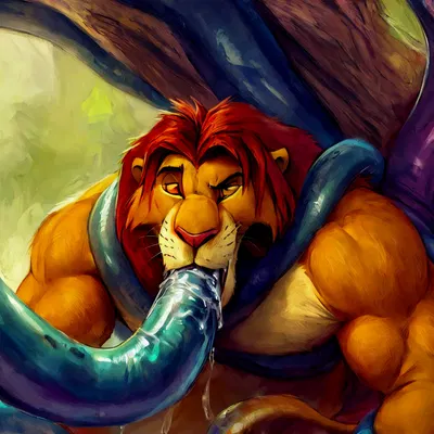 simba (the lion king) (the lion king) created by malachiteai