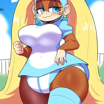 tiny kong (donkey kong (series), nintendo) created by volnuttai