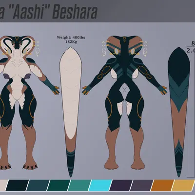 aashi beshara created by hazed01