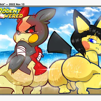 ace (rodent powered), sephirus (rodent powered) (nintendo, pokemon) created by softestpuffss