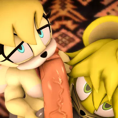 adam (juicyducksfm), fan character, roy the mouse (roythepichu) (sega, sonic the hedgehog (series)) created by juicyducksfm