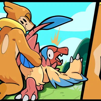 aerial explorer archen, marine explorer buizel (nintendo, pokemon) created by astriel luu