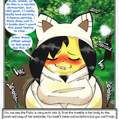 aeris (rodent powered) (nintendo, pokemon) created by softestpuffss