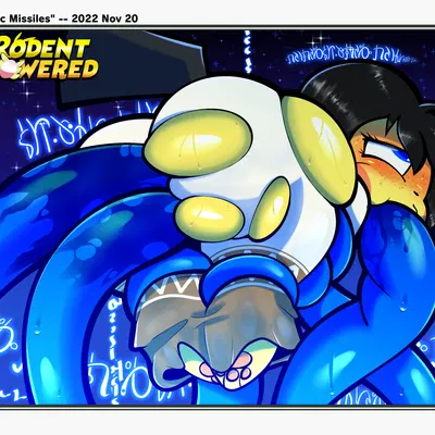 aeris (rodent powered) (nintendo, pokemon) created by softestpuffss