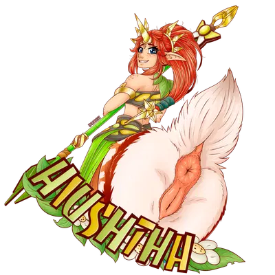 aiushtha the enchantress (dota, valve) created by zuckergelee