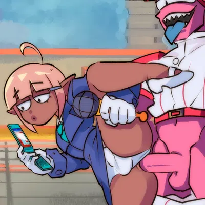 akumagai ogre, jin (punch punch forever) (punch punch forever) created by thesquidycipher