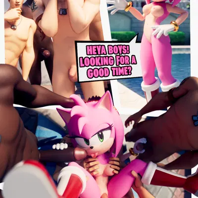 amy rose, jonesy (fortnite) (epic games, fortnite) created by ganondork, scarecraw