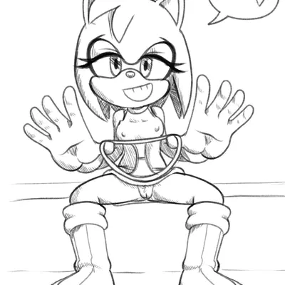 amy rose (sega, sonic the hedgehog (series)) created by fourssss