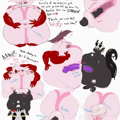 angel dust (hazbin hotel, hellaverse) created by softschwarz