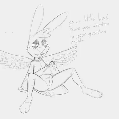 angel gabby (angel hare, the east patch)