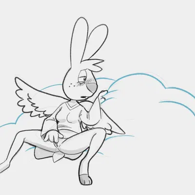 angel gabby (angel hare, the east patch)