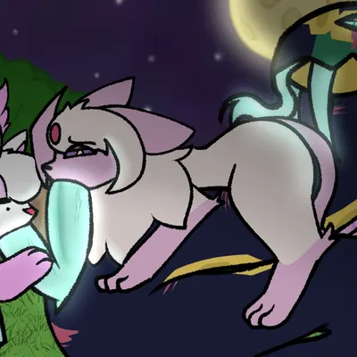 anglo (anglo), anna (livingfox66), veno (poisonedcherry) (nintendo, pokemon) created by poisonedcherry (artist)