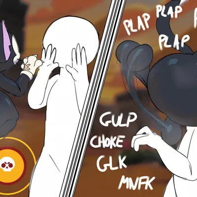 anon, kit (brawl stars) (brawl stars, supercell (company)) created by axoarts