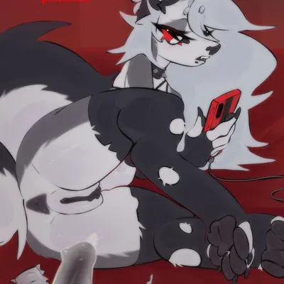 anon, loona (helluva boss) (hellaverse, helluva boss) created by shieshuqqq