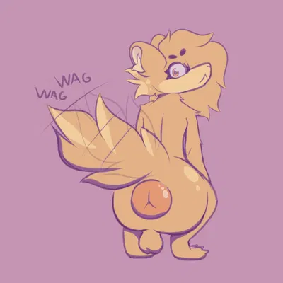 anthro, anus, balls, big anus