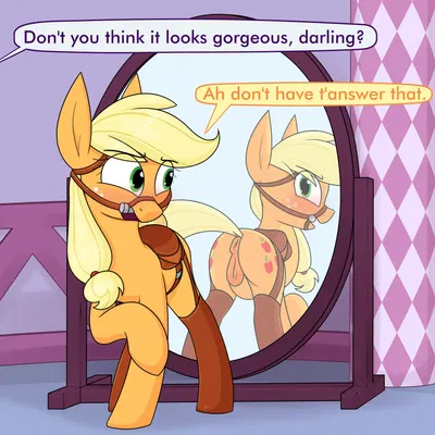 applejack (mlp) (friendship is magic, hasbro) created by moonatik