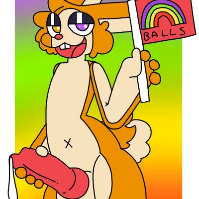 apricot (yare) (lgbt pride month) created by theenyface