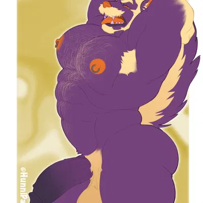 archer the skunk (nintendo, pokemon) created by hunnipanda