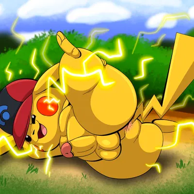 ash's pikachu (nintendo, pokemon) created by tepigfan101