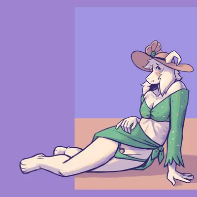 asriel dreemurr (deltarune, undertale) created by dracozhilla