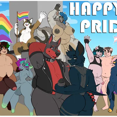 astro (astrothedoberman), iggy (zenarator), melvin (flyntdraws) created by flyntdraws