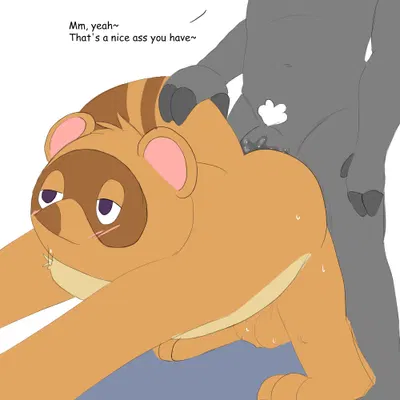 baable, tom nook (animal crossing) (animal crossing, nintendo) created by twerpishimp