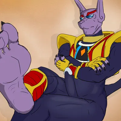 baby (dragon ball), beerus (dragon ball, dragon ball gt) created by puffy the destroyer