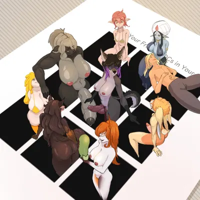 bailey (casloafy), genie (harusame10000) created by schorl