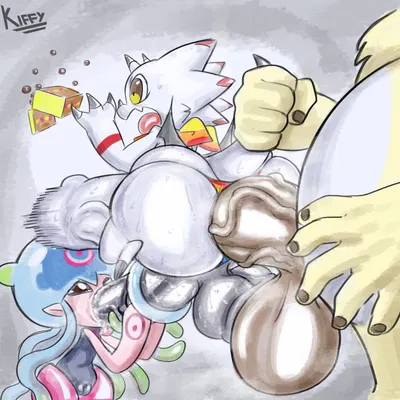 bandai namco, digimon created by kiffy (artist)