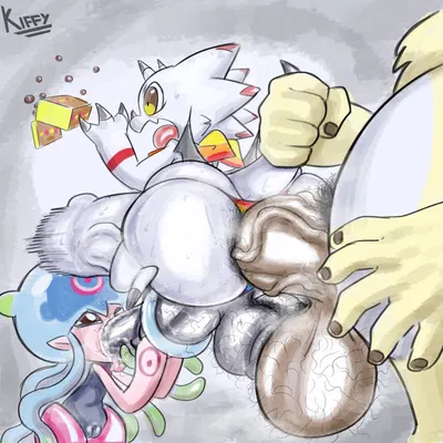 bandai namco, digimon created by kiffy (artist)