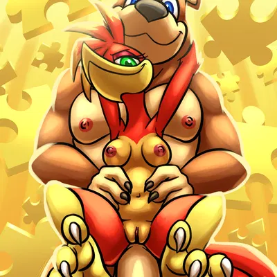 banjo (banjo-kazooie), kazooie (banjo-kazooie, rareware) created by bassybefuddle