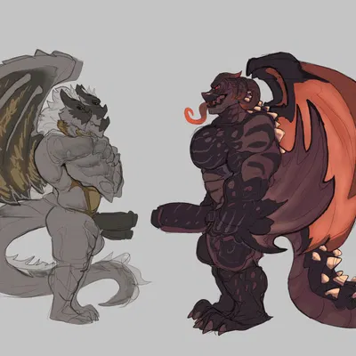 bayle the dread, dragonlord placidusax (elden ring, european mythology) created by higgsfigs