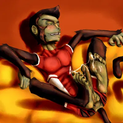 beast boy (dc comics, teen titans) created by lazertooth