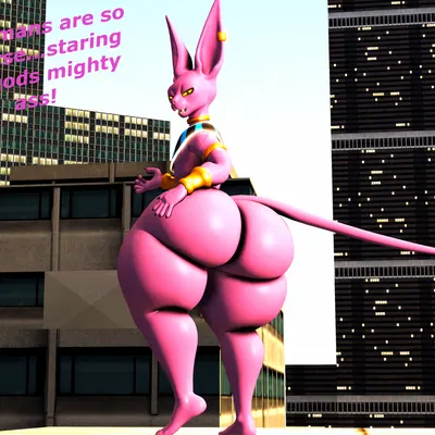 beerus (dragon ball, dragon ball super) created by domizoni