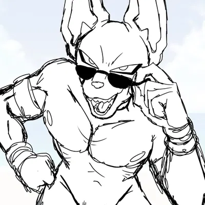 beerus (dragon ball, dragon ball super) created by zimakuarts