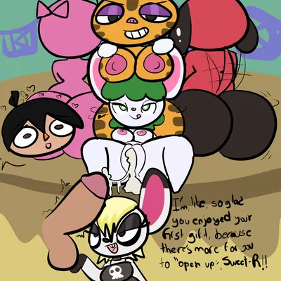 bella (animal crossing), bree (animal crossing), cherry (animal crossing) (animal crossing, nintendo) created by klutzatdusk