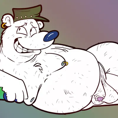 bi-polar bear (queer duck) (queer duck (series)) created by hellfurred