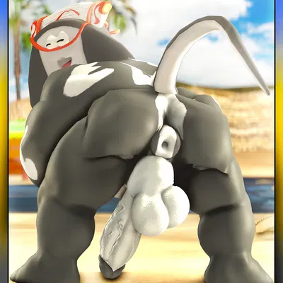 big man (splatoon) (nintendo, splatoon) created by moonwulf